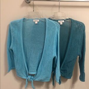 Christopher & Banks Bundle Women’s Knit Tie-Front Sweaters